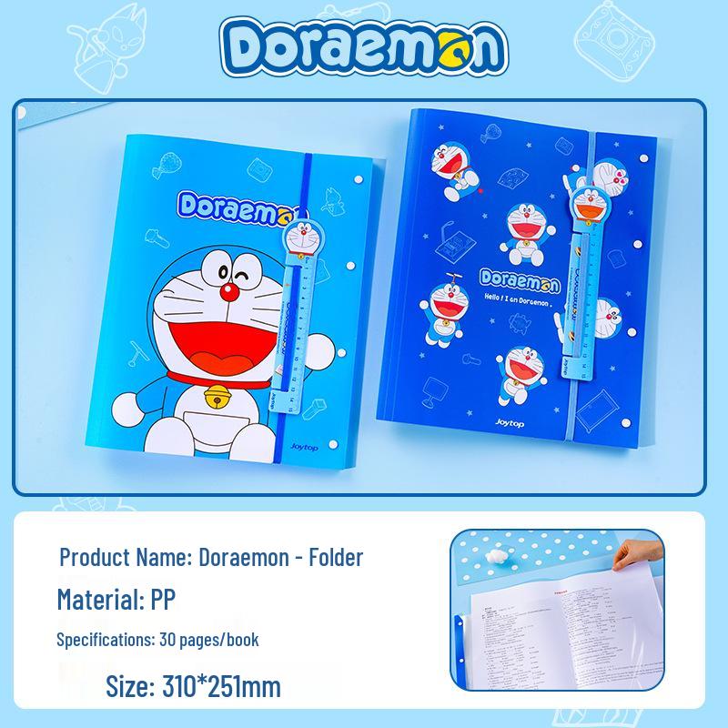 Doraemon A3 Test Paper Clip for Students - Ideal for Organizing and Storing Test Papers for Primary and Junior High School Students
