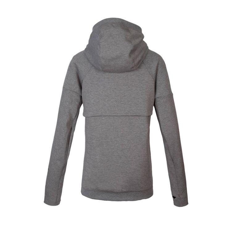 Nike Tech Fleece Fz Hoodie Comfortable Long Sleeve Jacket Women jackets Gray 806330-091