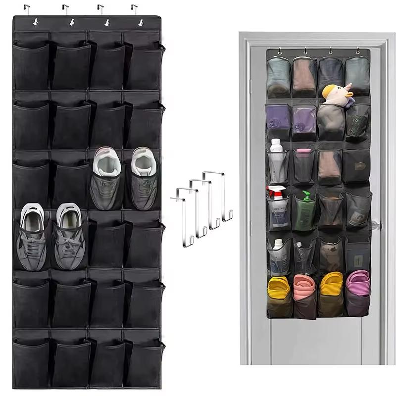 

24 Grid Door Hanging Bag, Storage Bag, Shoe Storage Bag, Multi-layer Grid Storage Hanging Bag.