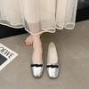 Fashion Bowknot Women Mary Jane Shoes  New Designer Flats Retro Style Ladies Comfort Slip-on Soft Sole Ballerina Shoes
