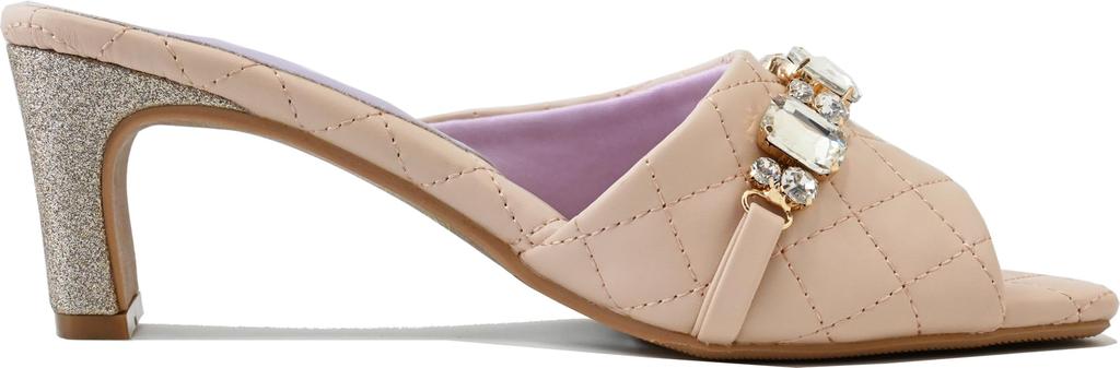 Yosuke Women's Beige Sandals, Size 2820040, Sizes 24.0cm-24.5cm