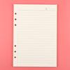 A5/B5 Loose-Leaf Refills: Detachable 6/9-Hole Notebook Pages, Replaceable Binder Core.
