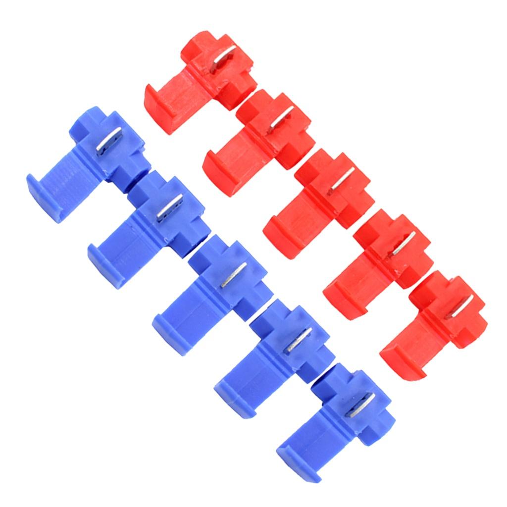 10x Scotch Lock Wire Connectors Quick Splice Terminals Crimp Electrical