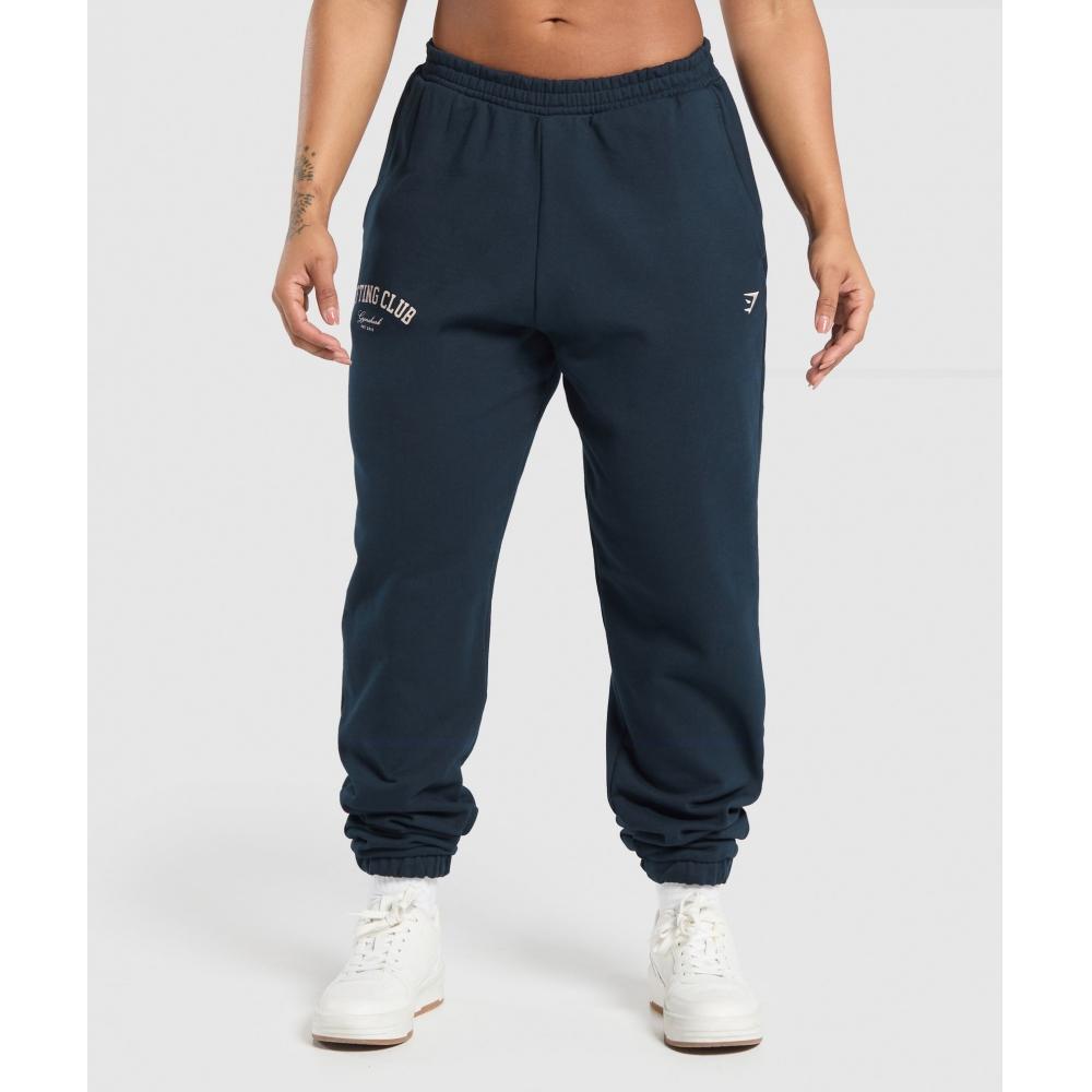 

Gymshark Lifting Club Oversized Joggers Navy B2b2o Ub9p M