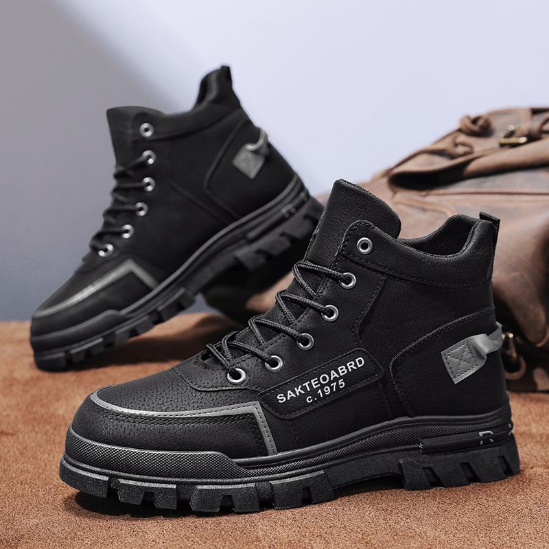 Fashion Men's Shoes Men Casual Soft Sole Walking Shoes Outdoor Sneakers Male Sneakers Student Fashion Trendy Urban Shoes Sports Sneaker