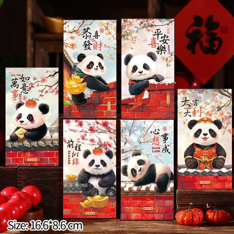 Pferdejahr Rote Umschläge Chinesisches Neujahr Rote Tasche Frühlingsfest Glücksgeld Verpackungsbeutel Hongbao Gruß Segen Geschenk