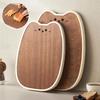 Wood Chopping Board Cat Shape Charcuterie Board Non-Slip Cutting Board for Kitchen Meal Prep Serving Tray for Vegetables Meat