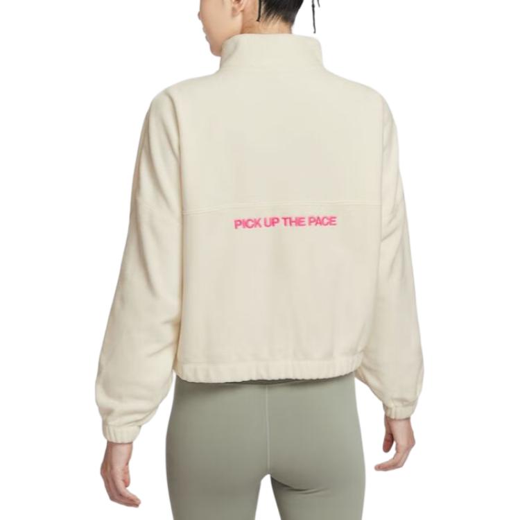 Nike PICK UP THE PACE Sweatshirt Women's Light Yellow IO0254-047