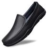 Men's Formal Leather Slip-On Loafers - New Style, Large Size, Versatile & Fashionable Dad Shoes
