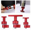 3Pcs Automotive Dent Repair Tool Gasket Lockable Puller Aluminum Drawing Plate Dent Repair Parts Reusable Puller