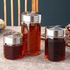 100-500ml Glass Bottle with Scale High Borosilicate Heat-resistant Glass Seal Jar Kitchen Seasoning Spices Storage Bottle Gadget