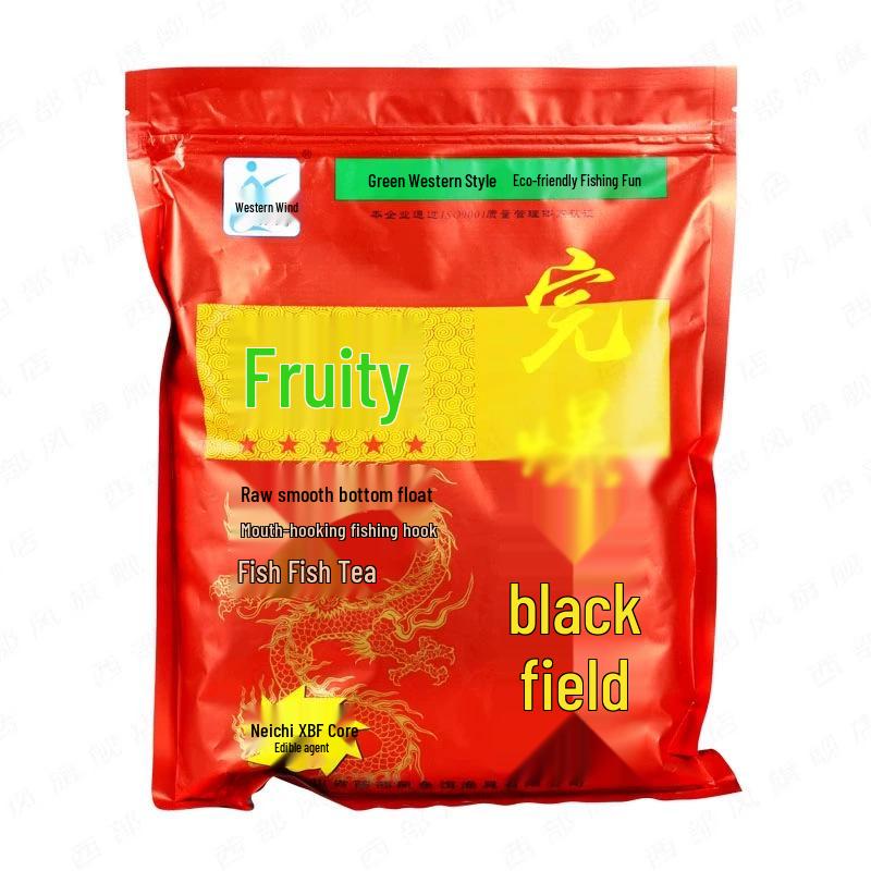 Western-Style Black Pit Carp Bait – Original Pond Fruit & Potato Flavor All-Kill Groundbait