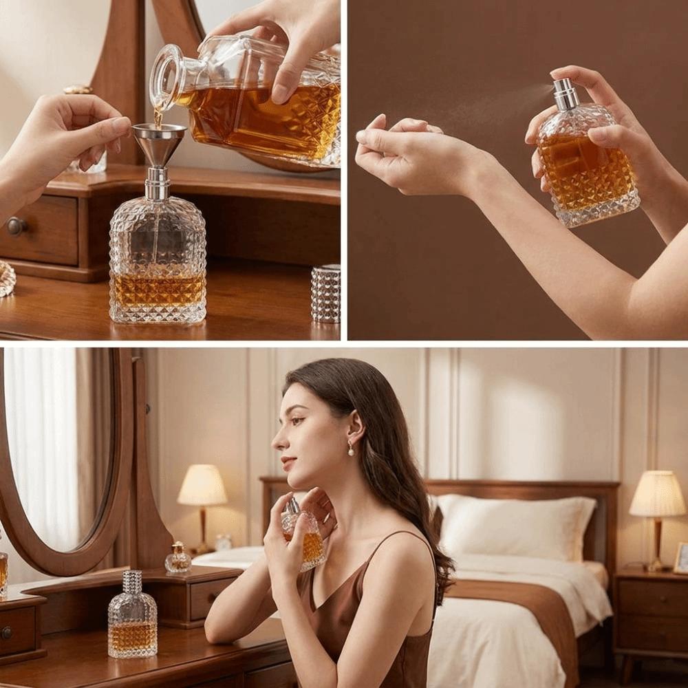 Pineapple Shape Perfume Atomizer Refillable Cosmetic Dispenser Fragrance Storage Business Travel