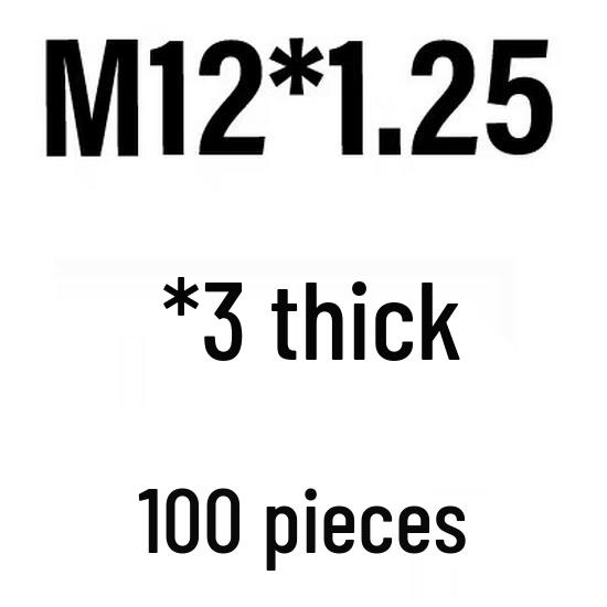 M6-M30 White Zinc Hex Thin Fine Thread Lock Nut GB808.