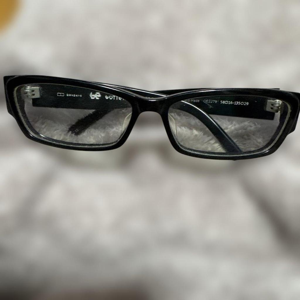 Used Price reduction! black rim glasses OWNDAYS