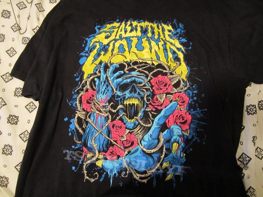 Rare Salt the Wound Band Tour Gift For Fan Full Size S to 5XL T-shirt Unisex T-Shirt L