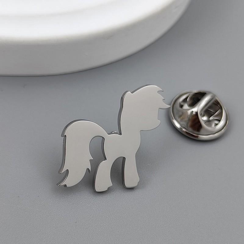

Brooch Cufflinks Cartoon Cute Happy Lively Suit Shirt Accessories 14k