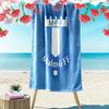 Malmö FF Print Beach Towel, Large Soft Quick Dry Towel for Beach Camping Swimming
