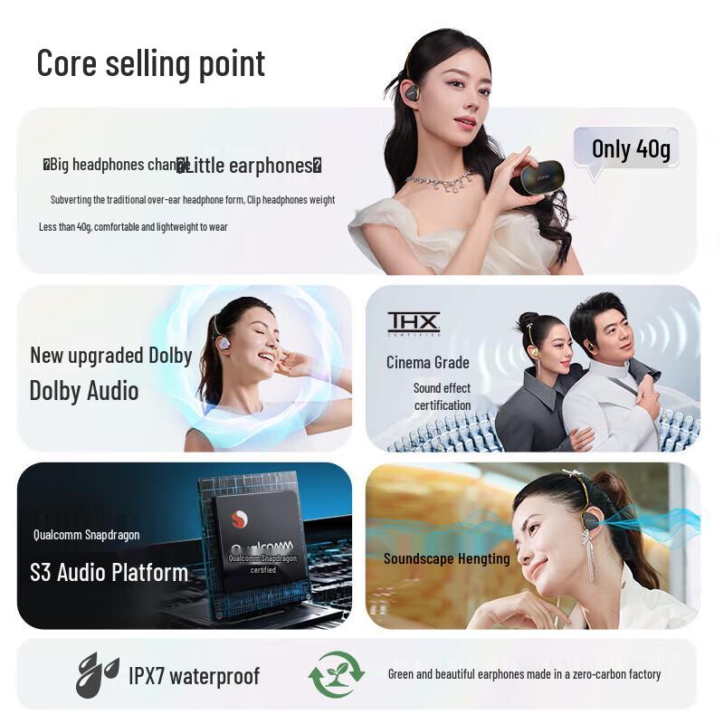 Cleer Arc Open-Back Wireless Headphones