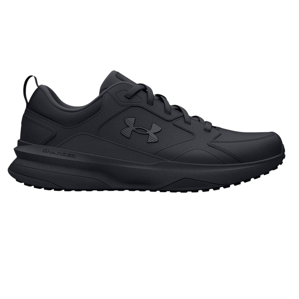Under Armour Mens Charged Edge Leather Trainers