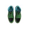 Sneakers da donna Air Jordan 1 Mid Lucky Green Aquatone Nere BQ6472-033