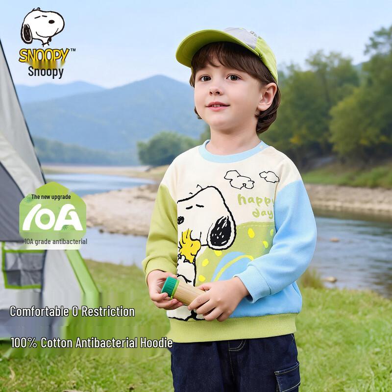 Snoopy Boys Spring Cotton Sweatshirt 120