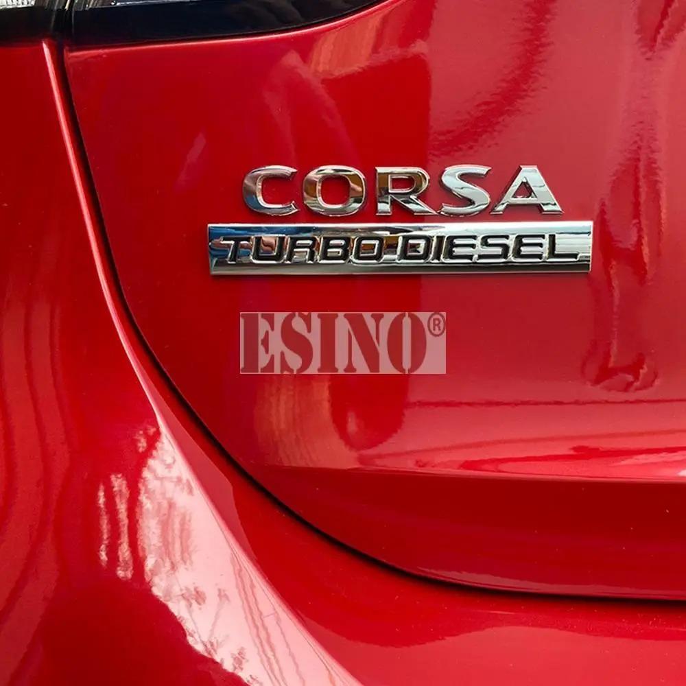 1 Pezzo Styling Auto Turbo Diesel Twin Turbo Turbocharged Supercharged Emblema Adesivo 3D in Lega Metallica Adesivo Badge Carrozzeria Auto
