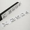 3D ABS Car Letters Rear Trunk Badge Logo X250d X350d Emblem Decals For Mercedes Benz Pickup Truck X250d X350d Tail Accessories