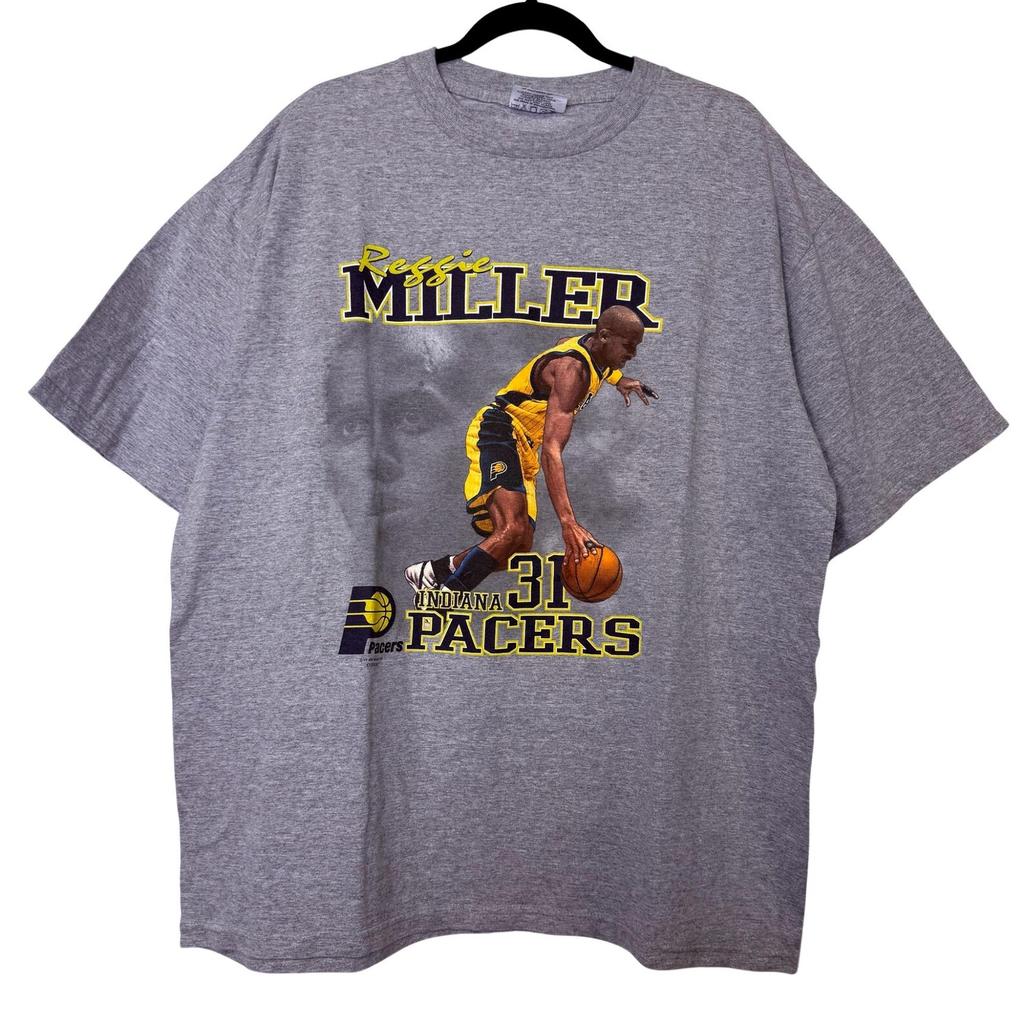 90s Reggie Miller Indiana Pacers T shirt Sz XL (B2331)