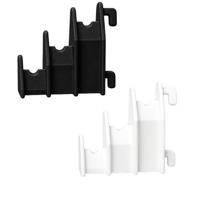 Strong And Durability Plastic Tool Organizers Mounts Pliers Storage Rack For 5Mm Hole Panels With No Tool Required Setup