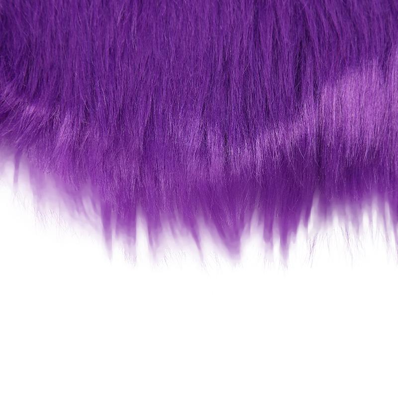 Jednobarevný hřejivý vlněný kulatý polštářek na stoličku, zesílený polštář na jídelní židli