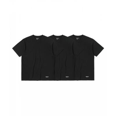 3 Tagless T shirTs Black