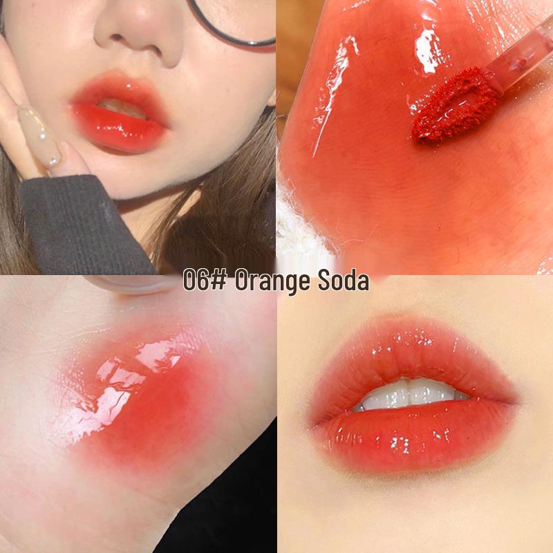 

Увлажняющий, Стойкий Прозрачный Блеск для Губ: Сенсорная вечеринка Водостойкая, не отпечатывающаяся отбеливающая помада