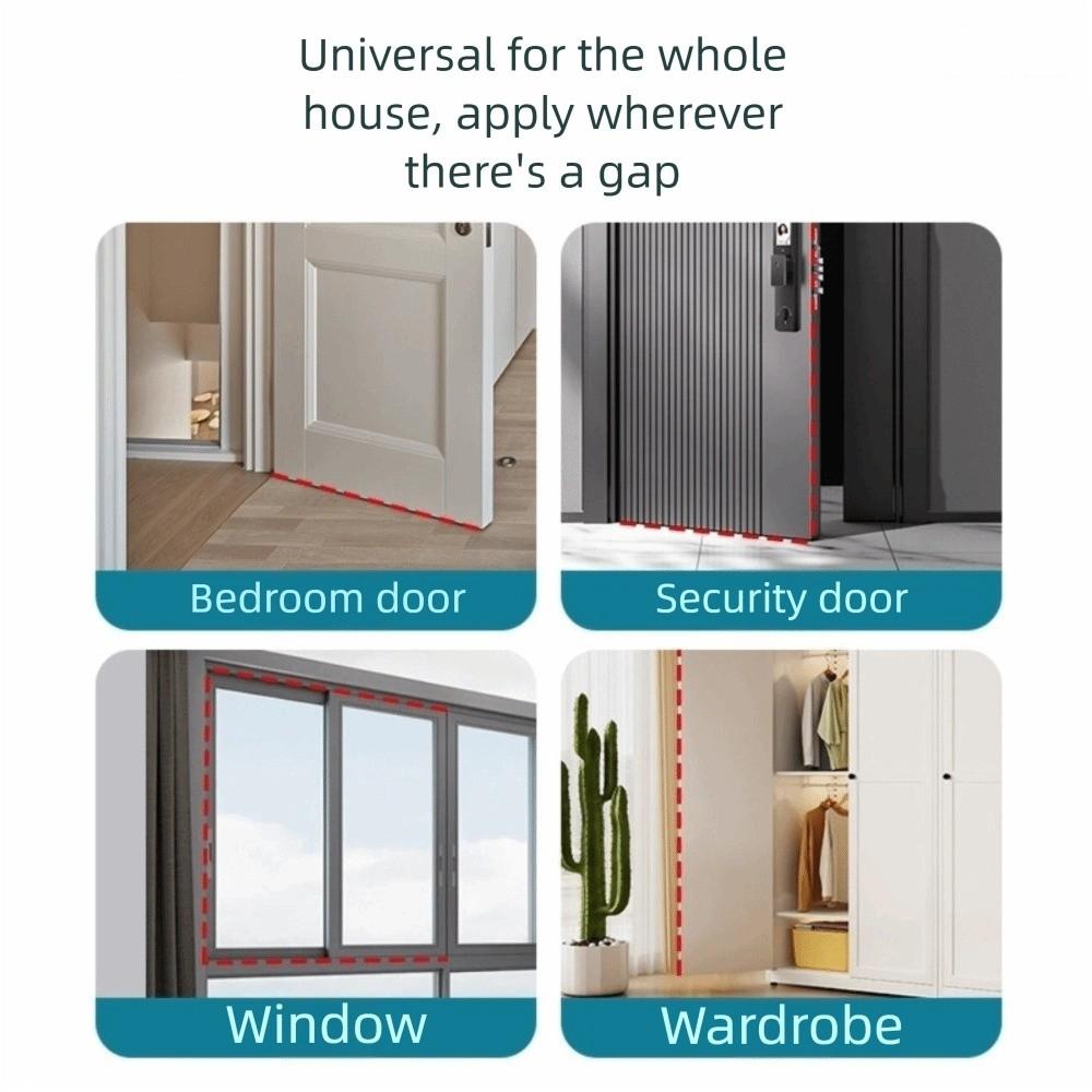 Ainproof Water Backflow Window Water Blocking Bar Rubber Window Edge Waterproof Sealing Strip Sealing Function