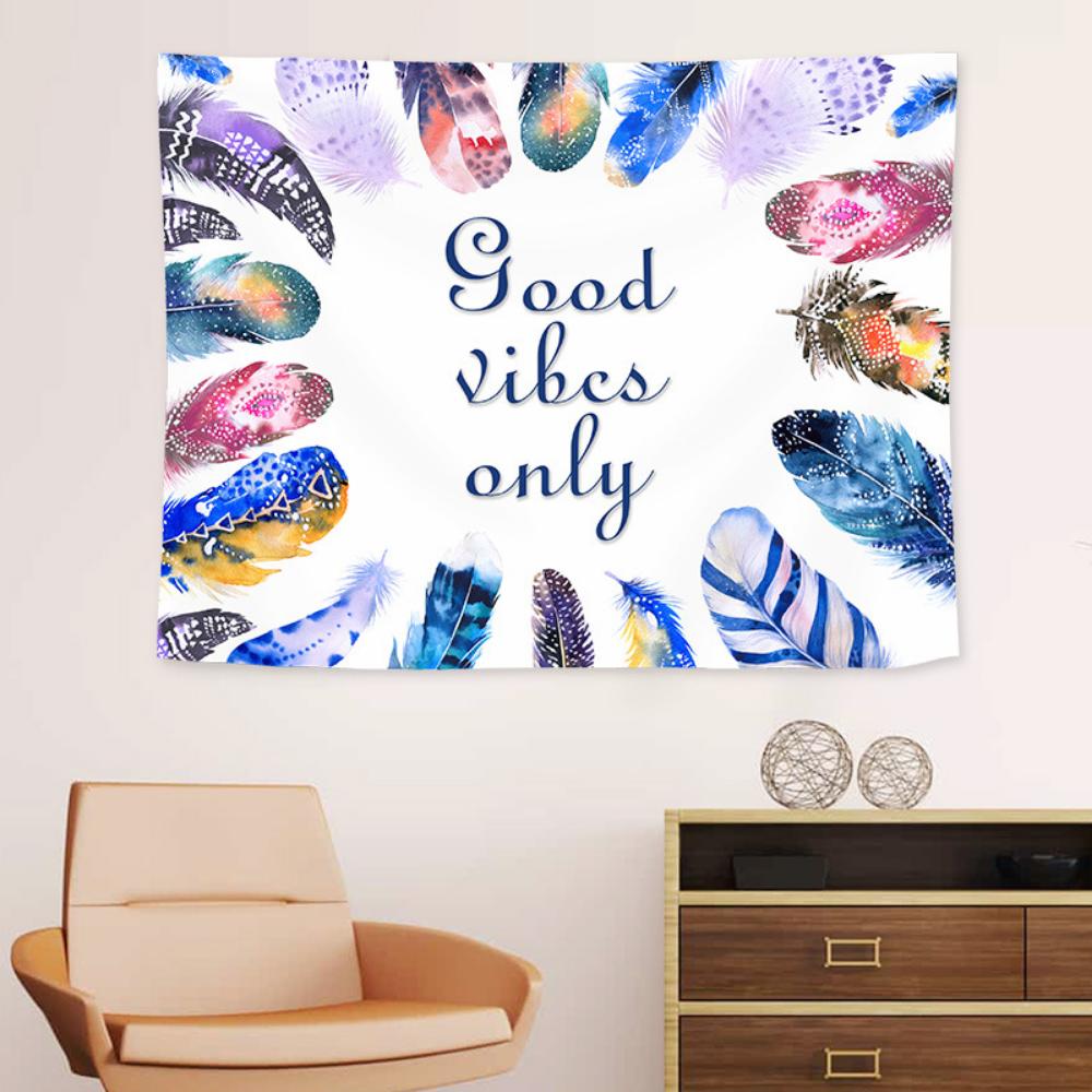 Современный гобелен в европейском стилеПрикроватная настенная тканьФоновая тканьЗащитная — фото 4