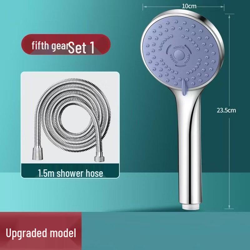 TLXT Stainless Steel Single Cold Shower Faucet with Hand Spray