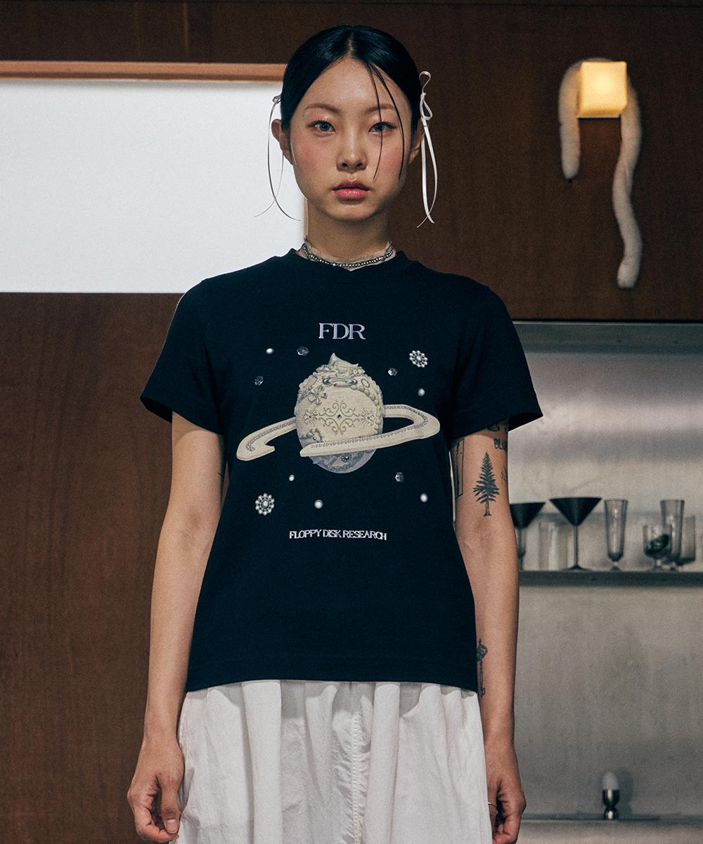 Fdr Easter Milkyway Cake Short Sleeve Black L