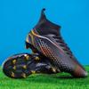 High-Top Football Shoes Men'S And Women'S Broken Nail Sneakers Professional Ag Long Nails Adult Grass Training Football Shoes
