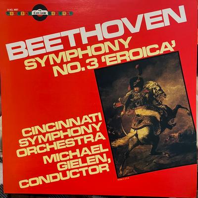 LP Record CINCINNATI SYMPHONY ORCHESTRA, MICH - Beethoven Symphony No. 3 'Eroica' DVCL9007 Vox Cum Laude 1981 Canada Classical Used