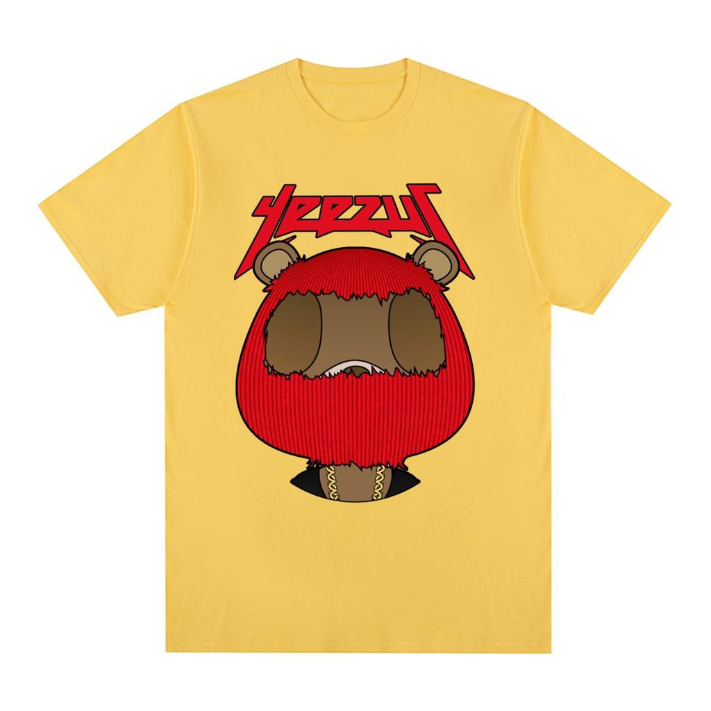 Kanye West Vintage T-shirt Tour Commemorative Printed Retro Harajuku Cotton Men T Shirt New Tee Tshirt Womens Tops