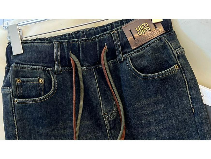 Women's High Waist Retro Wide Leg Jeans - Autumn/Winter 2025 - Plus Size & Petite