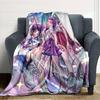 1pc KPop Demon Hunters13 Blanket, Gift, for Men and Women, Soft Blanket, Good for Sofa Bed Couch Travel, Lightweight Flannel Blanket