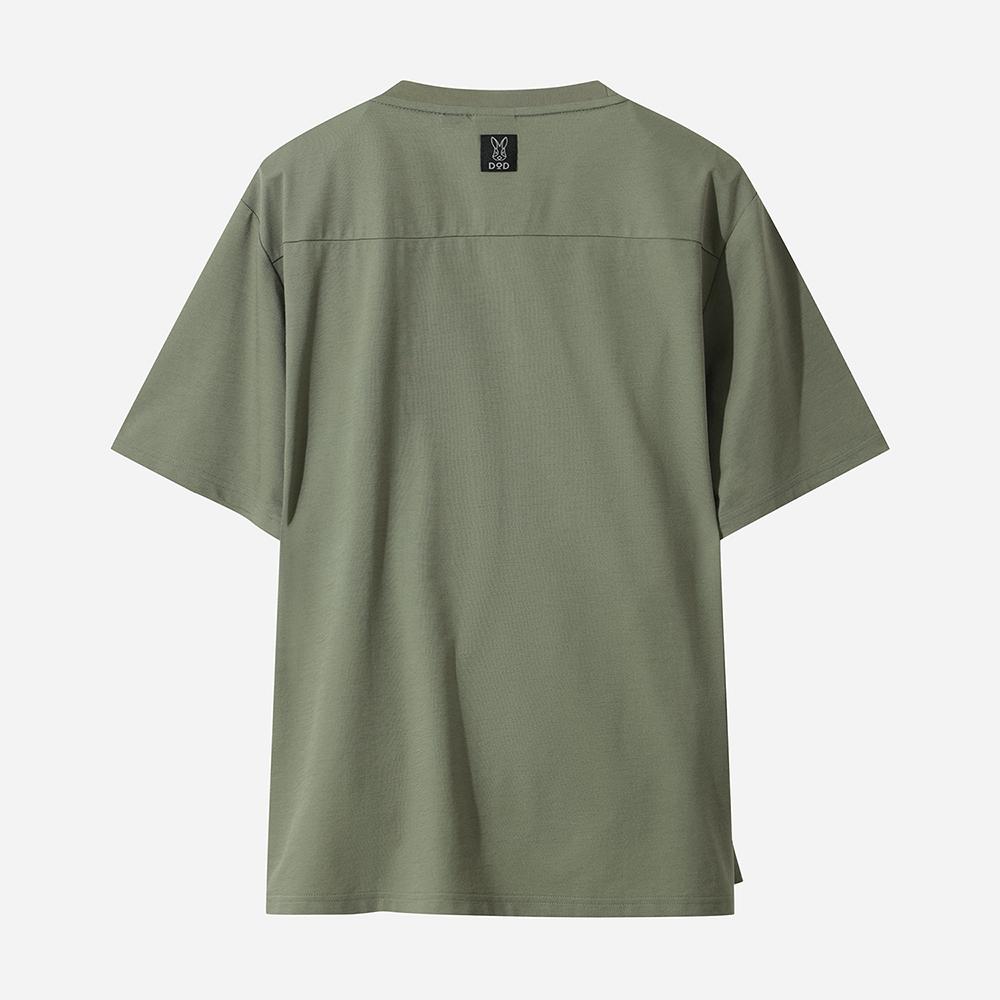 DOD Dive Cool Pocket Short Sleeve T-Shirt For Men (L.Charcoal Grey)