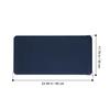 Double-Sided Extra-Large Non-Slip Mouse Pad, Suitable for Gaming, Office, and Home Use, Smooth Surface for Keyboard, Protects De