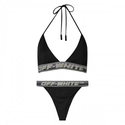 Off White Womens/Ladies Logo Bikini