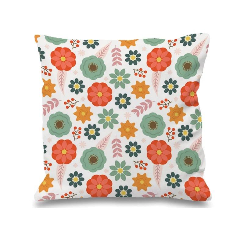 Nuove Federe Cuscino Decorativo Floreale Moda Copricuscini per Divano Soggiorno Camera da Letto Cameretta Bambini Decorazioni per la Casa