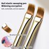 3Pcs Nail Art Brush Checker Nail Drawing Painting Line Brush Nail Art Tool Acrylic Painting Brushes Diy Design Manicure Tools