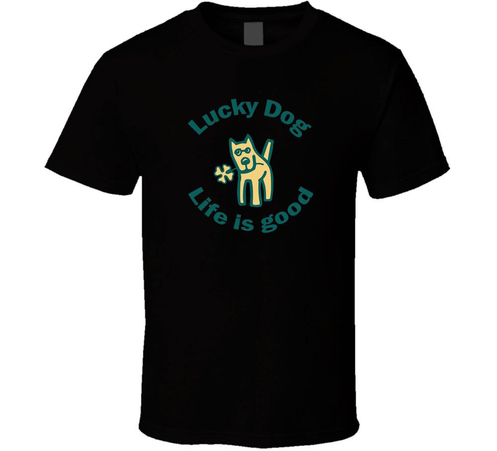 Good Together Dog Life is Good. Women s Crusher Tee lucky dog T-Shirt tee Unisex XXL