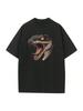 Graphic Print T-Shirts Unisex's Wounisex's Casual Short Sleeve Crew Neck Cotton Tee Luxury Brand High End Unisex Fashion Tops Band