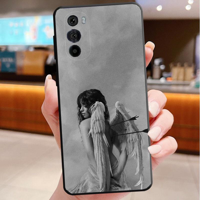 Phone Case For Motorola Edge 60 50 40 Pro 60 50 40 30 Ultra Neo Fusion Moto G Stylus G Black Angel Death demon